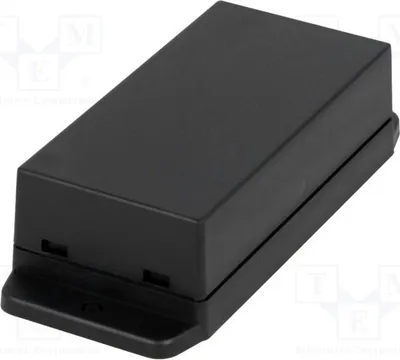 Immagine prodotto di 1x Alloggiamento: universale. Dimensioni: X: 45,6 mm, Z: 27,5 mm, Y: 90 mm. Modello: NUB904527BK, universale