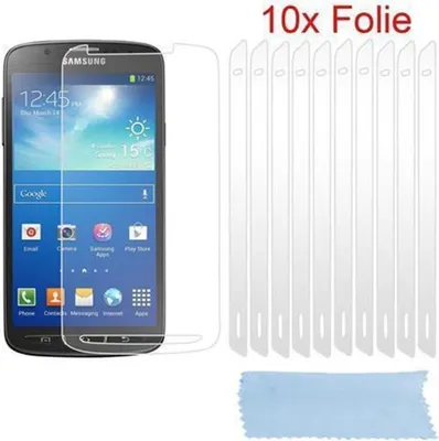 Produktbild von Cadorabo 10x Schutzfolie für Samsung Galxy S4 ACTIVE Display-Schutzfolien in Weiß hochtransparent