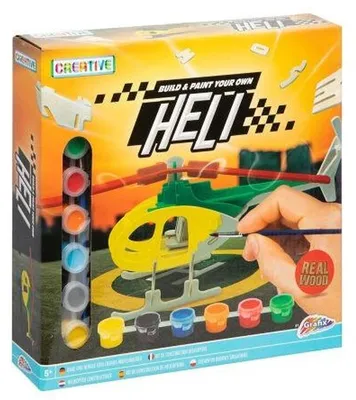 Zdjęcie produktu dla Drewniana konstrukcja Helikopter