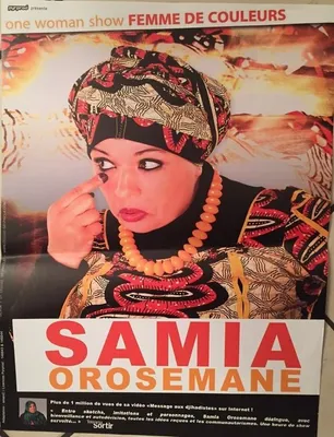 Image de Samia Orosemane - Message aux Djihadistes - AFFICHE / POSTER - 30x40cm