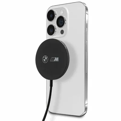 Obrázok produktu pre Indukčná nabíjačka BMW BMCBMSPLK, 15W, MagSafe, čierna, M Edition
