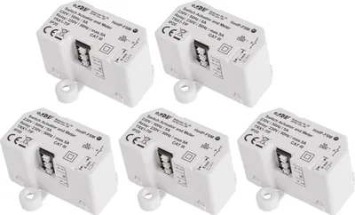 Obrázok produktu pre HOMEMATIC IP Smart Home 142721A0 Spínací merací aktor, 5 A, zapustený, 5 kusov