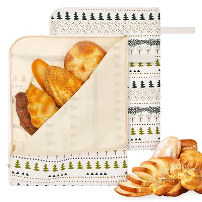 Produktbild von SolidKeus – Wiederverwendbare Brotsäcke aus Bienenwachs für frisch gebackenes Brot