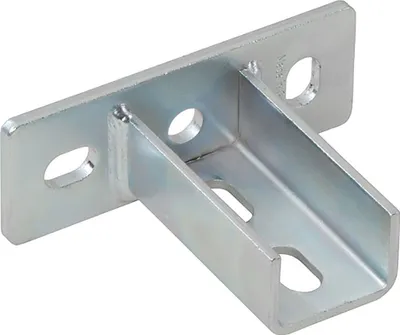 Produktbild von 2 Stück - Sattelflansch Typ1 38/40 quer verzinkt : 38/40 - 41/41 : quer Größe: 38/40 - 41/41 Typ: quer