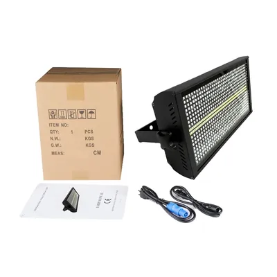 Obrázek produktu pro 200W LED stroboskop, vysoký jas, ovládání DMX, 1 kusEU zástrčka