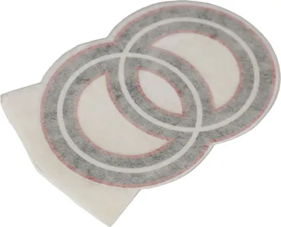 Immagine prodotto di Adesivo emblema Piaggio doppio anello compatibile con Gilera Runner FXR FX SP VX Purejet VXR 50 - 200 ccm