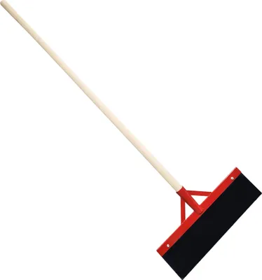 Produktbild von Stoßscharre 50 cm mit Strebe + Hartholz Stiel 120 cm lang Eisscharre Betonschaber Eiskratzer Scharre Eisschieber Schneeschieber für Eis Teerresten Betonresten