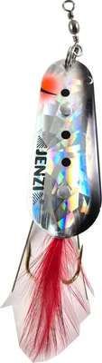 Produktbild von Jenzi Phantom-F Kraut-Blinker Farbe Schw./Silb. 23 g