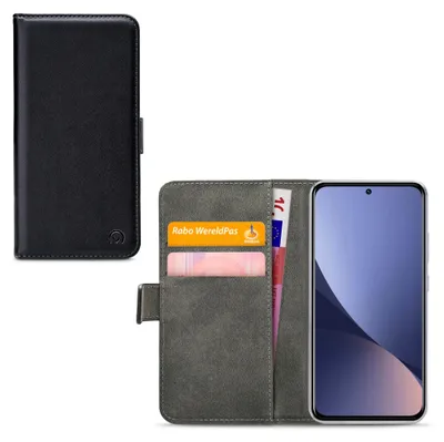 Produktbild von Mobilize Classic Gelly Wallet Handyhülle für Xiaomi 12 Hülle Klapphülle Geldbörse - Schwarz