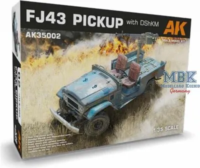 Image de AK Interactive S.L. AK-35002 FJ43 Pickup avec DShKm