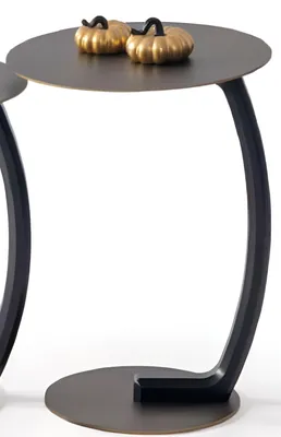 Produktbild von Designer Beistelltisch Metallgestell Wohnzimmer Ablagetisch Möbel
