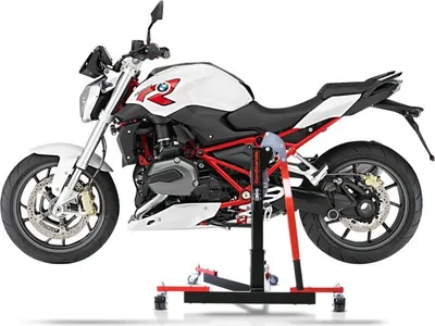 Image de Béquille centrale CS Power Evo pour BMW R 1200 R 15-18 rouge