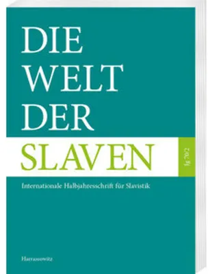 Immagine prodotto di Die Welt der Slaven 70,2 (2025)