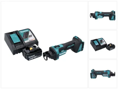 Immagine prodotto di Fresa rotante a batteria Makita DCO 181 RT1 18 V 32000 rpm brushless + 1x batteria ricaricabile 5,0 Ah + caricabatterie