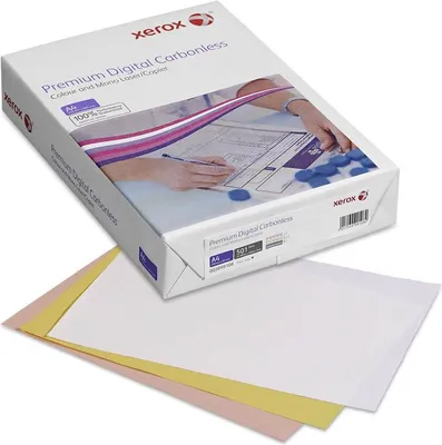 Produktbild von Xerox 003R99108 NCR-Papier Digital- und Laserdrucker kohlenstoff-frei 3-teilig 167 Blatt weiß/gelb/pink