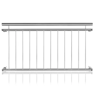 Zdjęcie produktu dla LZQ 156 x 90 cm balustrada balkonowa francuska ze stali nierdzewnej Balustrada balkonowa Balustrada barowa