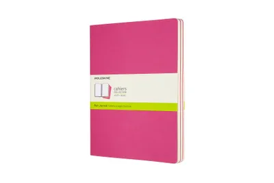 Produktbild von Moleskine Cahier XL, 3er Set, Blanko, Kinetisches Pink