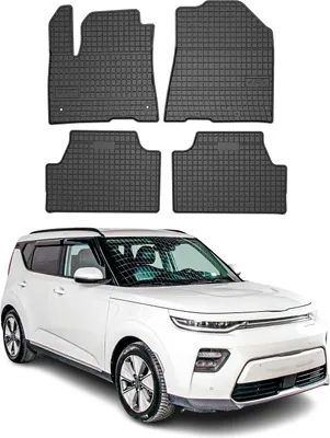 Produktbild von OMAC  Fußmatte Automatte für Kia E-Soul 2019-2023 OMAC 3D Schwarz Gummi Antirutsch 4x