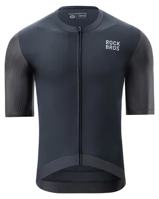 Produktbild von Kurzärmeliges Radtrikot, Größe XXL – schwarz