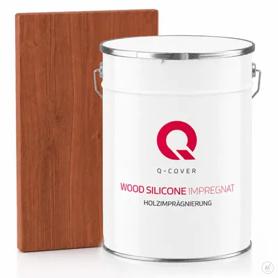 Produktbild von Holzimprägnierung | Hazelnuss 5 L  | 2 In 1 | Holzschutz |  Farbimprägnierung |  Imprägniermittel Holzschutz |mittel Imprägnierung Abperleffekt