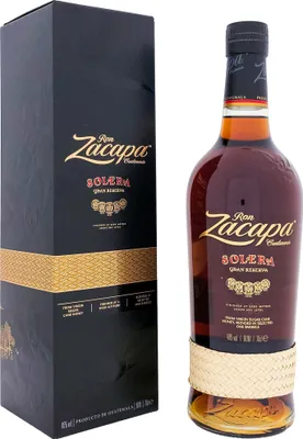 Produktbild von Zacapa Centenario Solera Rum, aus Guatemala, 40% vol, 700ml Einzelflasche