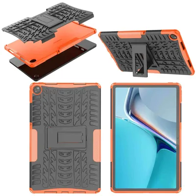 Obrázek produktu pro Pro Oppo Realme Pad 10.4 Hybrid Orange Tablet Case Cover Protection