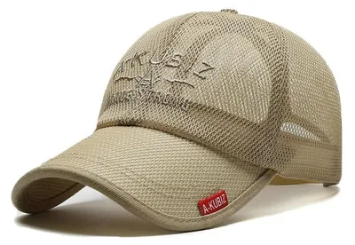 Immagine prodotto di Cappello da baseball unisex, estivo, in rete, traspirante, ad asciugatura rapida, color kaki, taglia unica