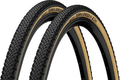 Produktbild von 2x Continental Terra Speed ProTection 35-622 schwarz/creme Faltreifen 28x1.35