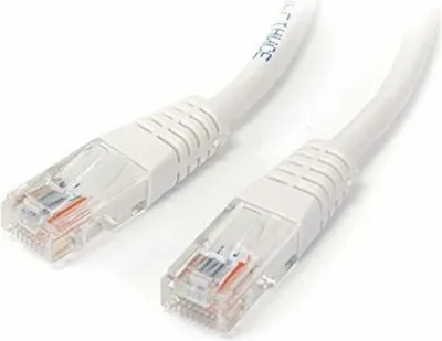 Obrázek produktu pro StarTech.com M45PAT15MWH, 15 m, Cat5e, U/UTP (UTP), RJ-45, RJ-45, Bílá