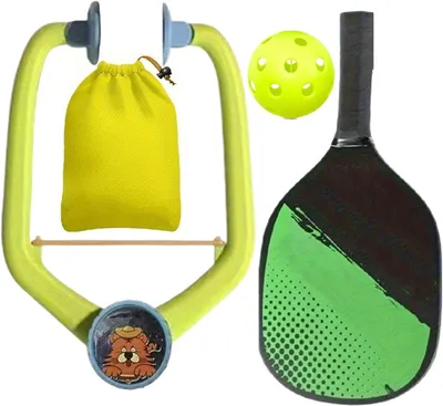 Produktbild von Indoor-Tennistrainer, verstellbarer Schläger, tragbar für Erwachsene, individuelles Heimtraining