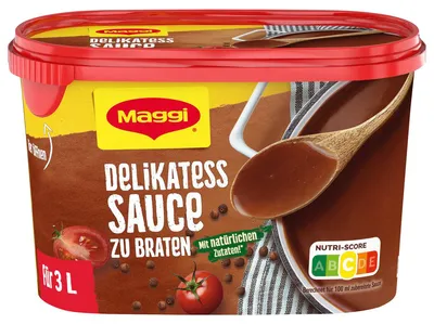 Obrázek produktu pro Maggi delikatesní omáčka na pečeně tmavá omáčka na maso 277g