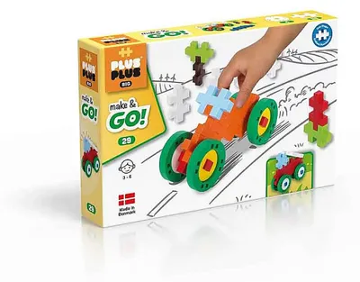 Image de PlusPlus Plus Plus BIG ++ Make & Go! Mini véhicules - 29 pcs