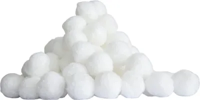 Produktbild von Filterbälle 700g für Poolfilter, ersetzen 23kg Sand, 5cm Durchmesser, wiederverwendbar