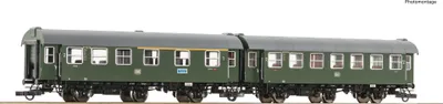 Produktbild von Roco 6200038 2-tlg. Set 1: Umbauwagen, DB