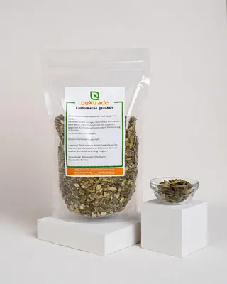 Produktbild von 100 g Geschälte Kürbiskerne |  | Buxtrade | unbehaldelt