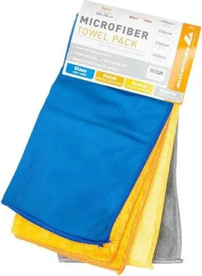 Image de Chiffons de nettoyage en microfibres Set de 4 Mix