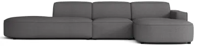 Produktbild von Selsey Sallmo - Ecksofa L-Form, 3-Sitzer, rechts, Dunkelgrau, 358 cm