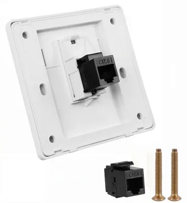 CAT6 Gigabit Ethernet RJ45 Netzwerkstecker, Direktanschluss, 1 Stück