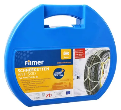 Produktbild von Schneekette Anti-Skid KNN 80 Autozubehör Winterausstattung Filmer 18616