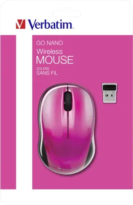 Obrázok produktu pre Myš Verbatim Go Nano Office RF Wireless 1600 DPI