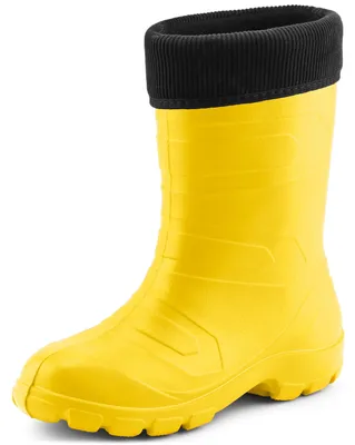 Produktbild von Ladeheid Damen Thermo Eva Gummistiefel federleicht LALMG879 (Gelb/Schwarz, 38 EU)