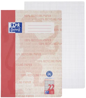 Produktbild von Oxford Schulheft "Recycling" DIN A4 16 Blatt Lineatur 22