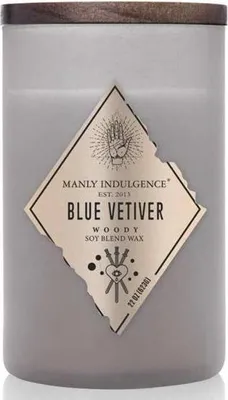 Immagine prodotto di Candela profumata Colonial Candle Blue Vetiver, 120 ore, 2 stoppini