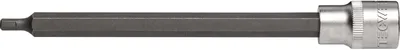 Produktbild von Steckschlüsseleinsatz 1/2 Zoll Innen-6-kant SW 5mm L.180mm TECWERK