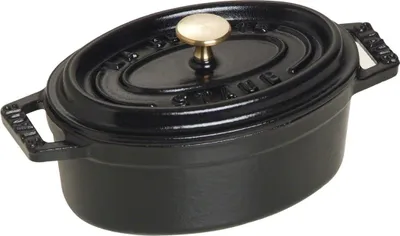 Produktbild von Staub Minis, Einzelpfanne, Schwarz, Eisenguss, 0,25 l, 800 g