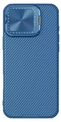 Zdjęcie produktu dla Nillkin CamShield Prop Magnetic etui na iPhone 16 Pro – niebieskie