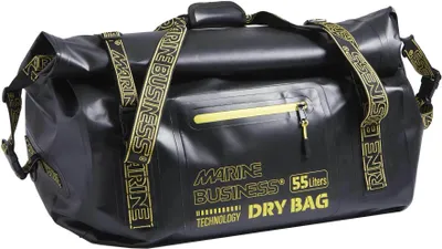 Produktbild von Wasserdichte Reisetasche 55L, Rollverschluss, IPX6 DryBag, Schwarz