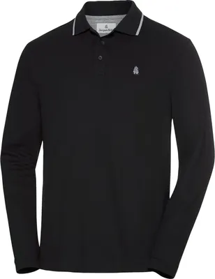 Produktbild von Jacques Britt Herren Poloshirt Piqué langarm, bequem und formstabil