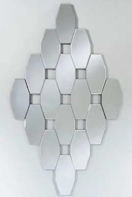 Immagine prodotto di Casa Padrino specchio di design per il soggiorno / specchio da parete 84 x H. 145 cm - accessori decorativi