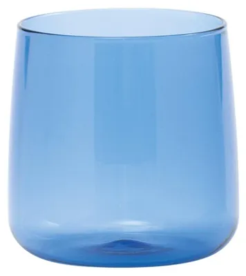 Immagine prodotto di Zafferano Set 6 Bicchiere No Bilia in Vetro Borosilicato Soffiato a Mano Colore Blu Design Elegante e Resistente per Tavola Moderna e Quotidiana